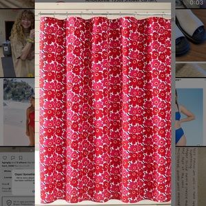 Marimekko Mini Unikko Shower Curtain